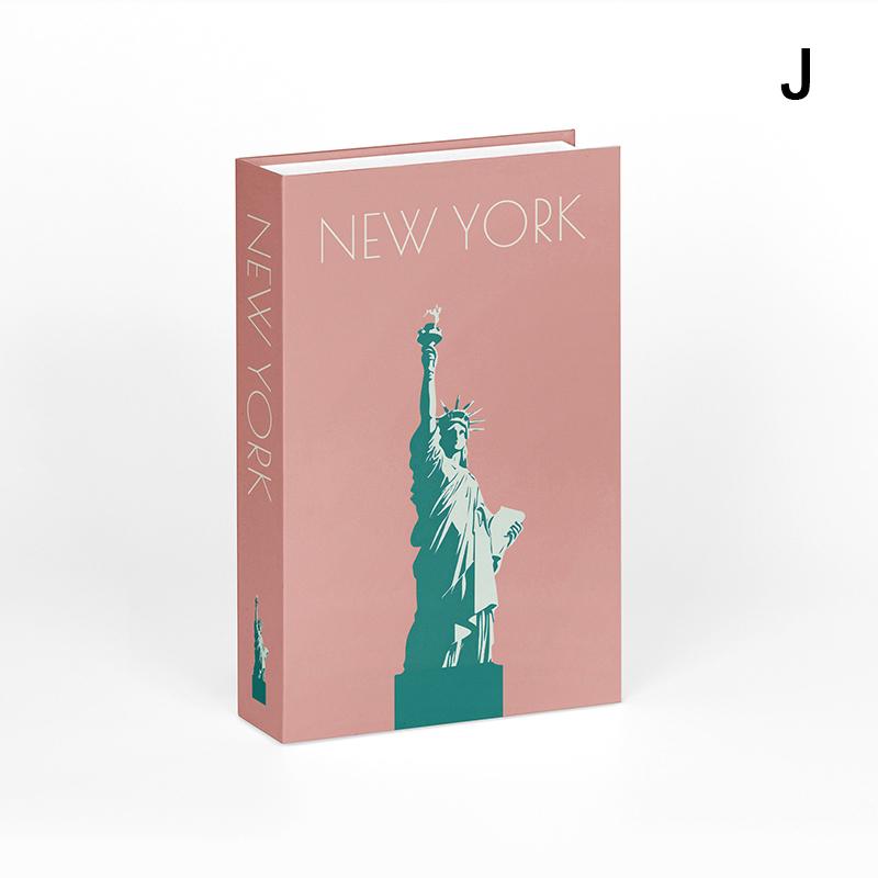 City Fake Books For Decoration Coffee Table Modern Home Decoration Books Simplicity Display Book Paris London  York