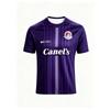 Men Custom Soccer Jersey Short Sleeve Team Uniform Letter Printed Sportswear Quick Dry Outdoor Football Shirt Training Top