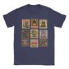 Dungeon Crawler Carl Vintage Stempel T-Shirts Herren Baumwolle Lustige T-Shirts Rundhals T-Shirts Kurzarm Kleidung Übergröße