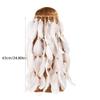 White Feather Hairband Ethnic Headbands Festival Wedding Hair Hoop for Girl