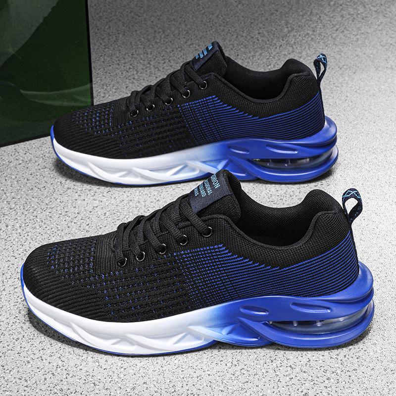 Yrzl Chaussures de Course pour Hommes Nouvelle Tendance Chaussures Légères en Mesh Respirant pour Hommes Antidérapantes Semelle Souple Baskets de Marche Confortables