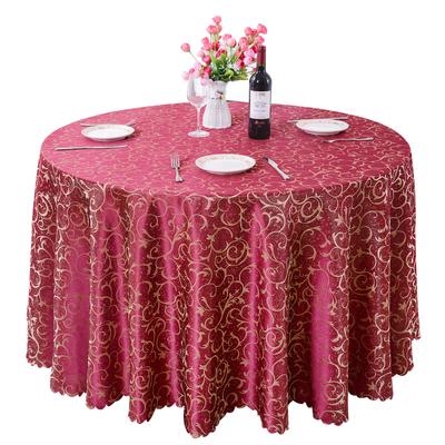 Round Table Rectangular Party Indian Tablecloths Hook Flower Rectangle Multicolor Jacquard Hotel Furniture Covers Tablecloths