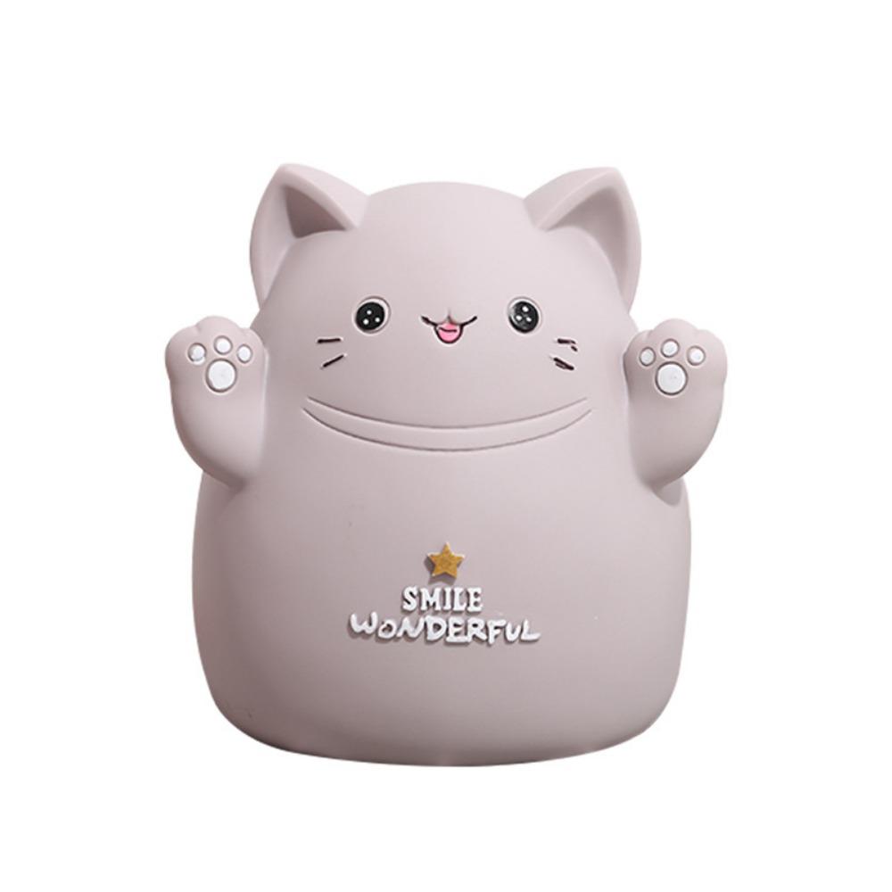 Fall Resistant Cat Piggy Bank Anti-fall Desktop Animal Ornaments Dog Saving Box  Children's Gift