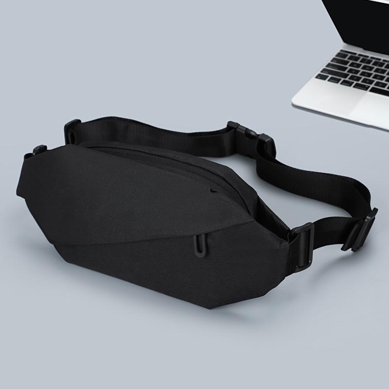 Herren Umhängetasche Sling Bag Konvertierbare Brusttasche - Crossbody/Schulter-/Hüfttasche für Pendeln & Sport