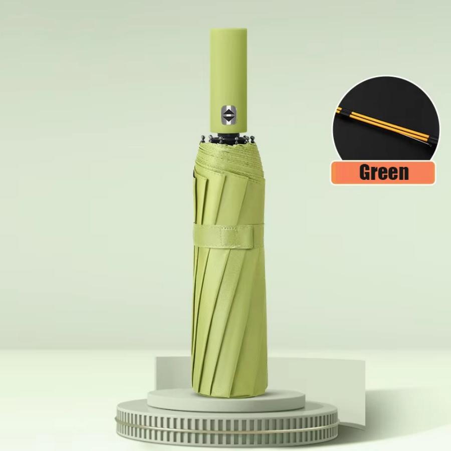 2-3 men's umbrella for wind resistance rain-proof large size 24K 106cm diameter sunny umbrella folding full-automatic umbrella