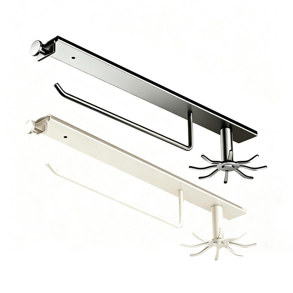 Paper Towel Holder with Silent Sliding Rails and Anti-Slip Stability Features for Reliable Kitchen Organization Solutions