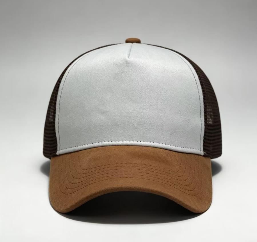 European and American truck driver hat suede mesh hat new outdoor baseball cap sunshade cap men