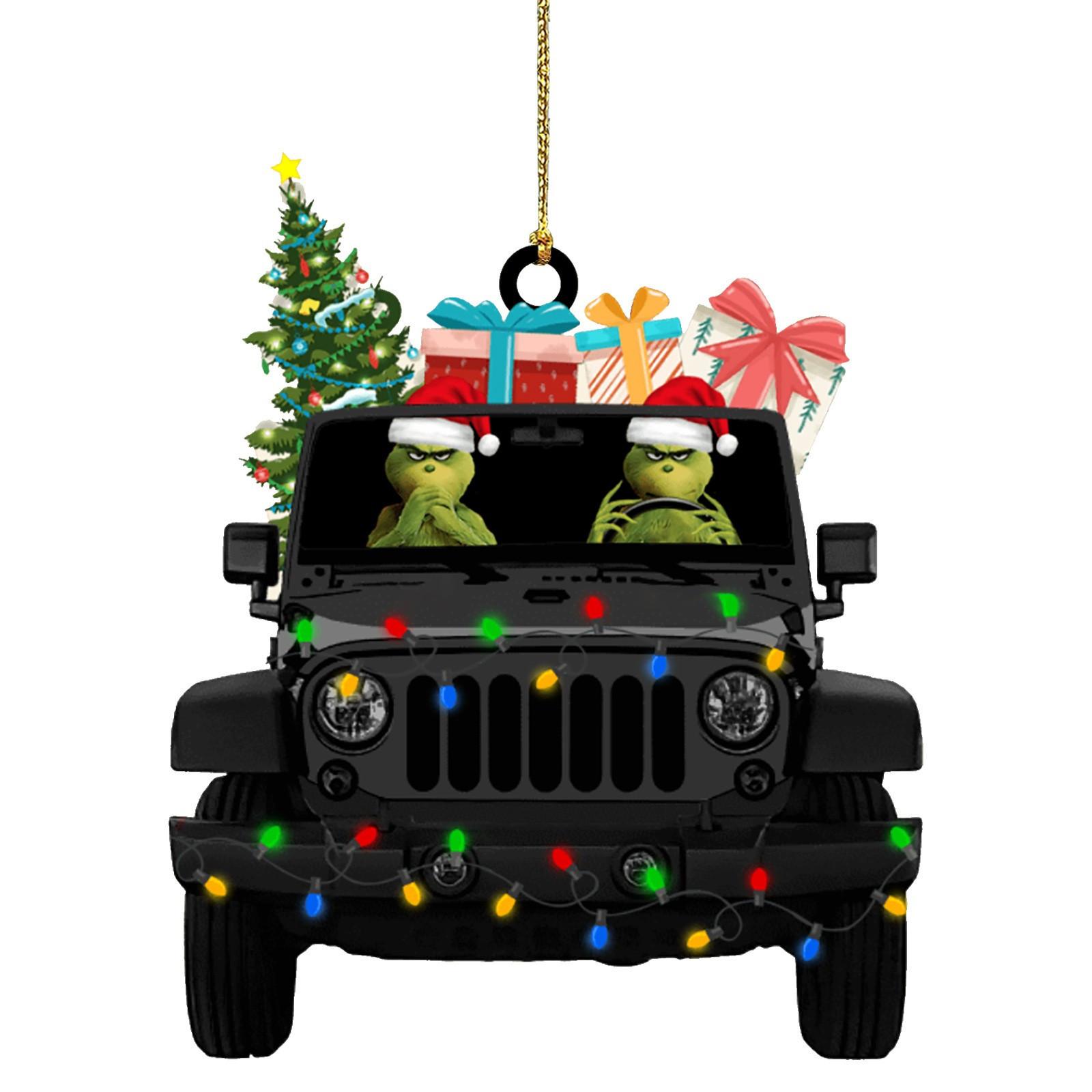 

2D Рождественский Подвесной Декор Бирка на Елку Тематическая Вечеринка Поделки Украшение One Size