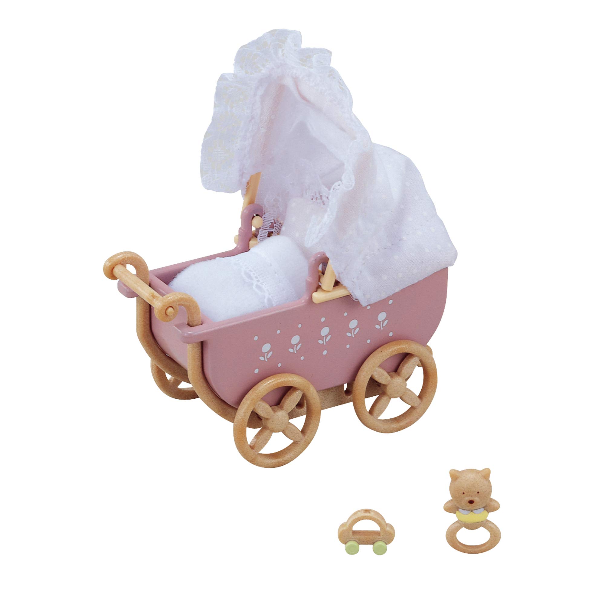 Мебель Sylvanian Families Карета ST Марк Возраст 3+ Игрушка Sylvanian Epoch [Набор для малыша] Ka-205 Сертифицированный, Вверх, Кукольный домик, Семьи,