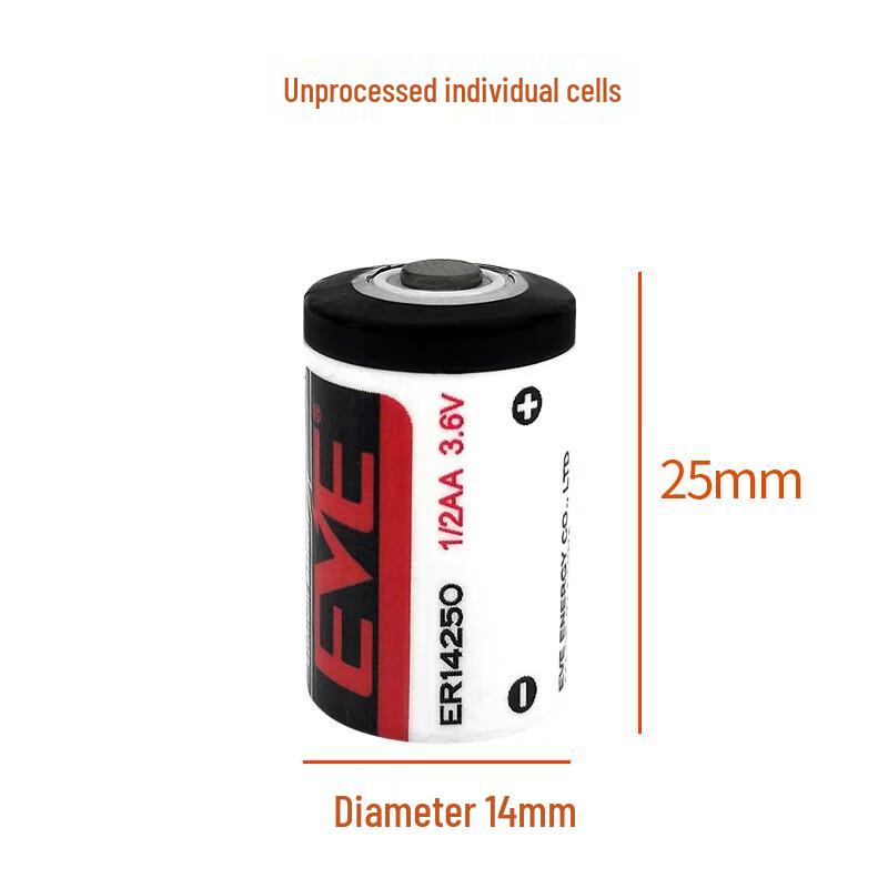 EVE ER14250 3.6V 1200mAh Primary Lithium Battery