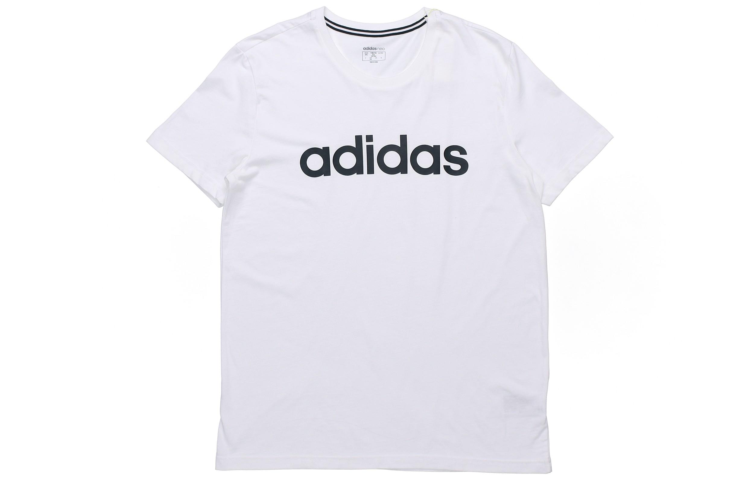 Adidas Neo Set in Sleeve T Shirt Men s White FP7396 L