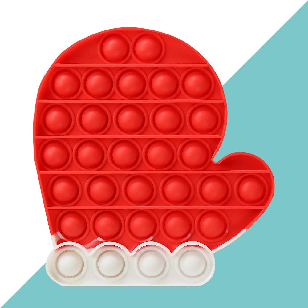 Push Bubble Toys Fidget Sensory Toy Stress Relief Toys Pack for Kids Adults Rainbow Anti-Anxiety Tools Office Stress Relief Toys