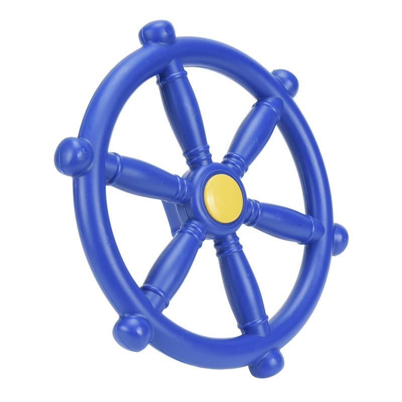 Pirate Ship Wheel Toy Outdoor Playhouse Toy Imaginative Swingset Attachment Playground Accessories for Swingset Tree House