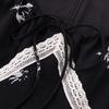 French beautiful lace floral dress women's summer high-end temperament fishtail knee-length skirt