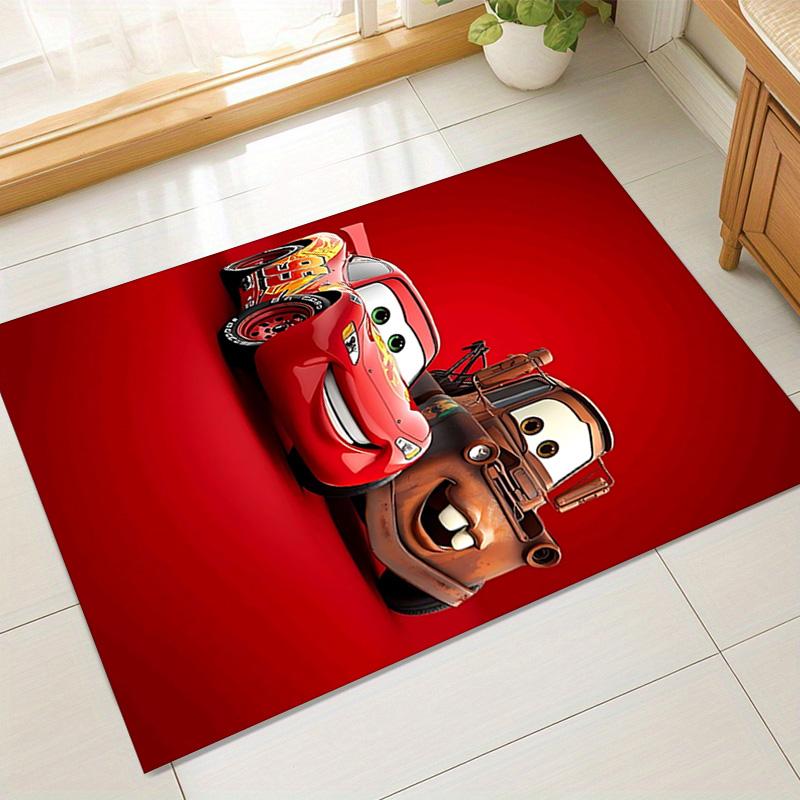 Cars Movie Characters Carpet For Playroom Bedroom Living Room Sofa Home Decorkids Game Area Rug Nonslip Floor Mat