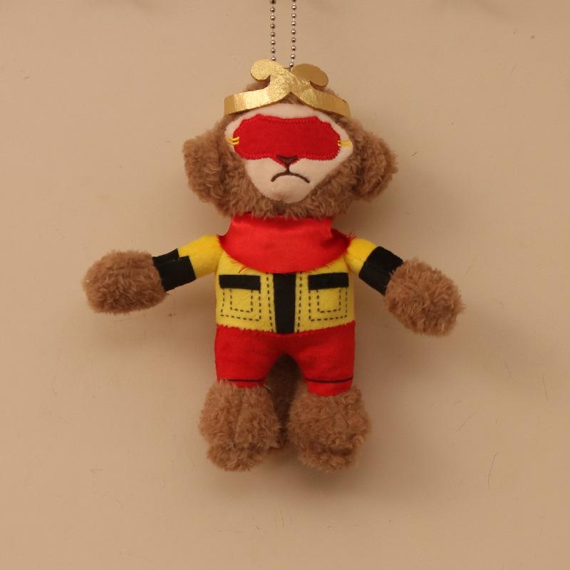 

Подвеска Destiny Wukong, плюшевая игрушка, кукла, сумка Monkey King, украшение для ключей 4 inch