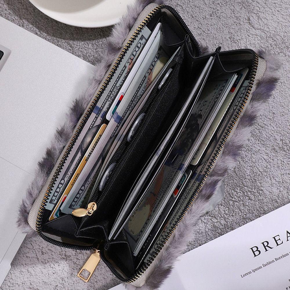 Fashion Zero Wallet Multifunctional Leopard Print Card Bag Portable Large Capacity Purse