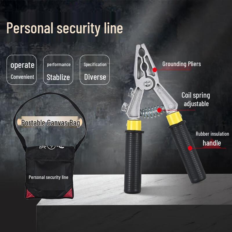 Portable Electrical Grounding Wire Kit