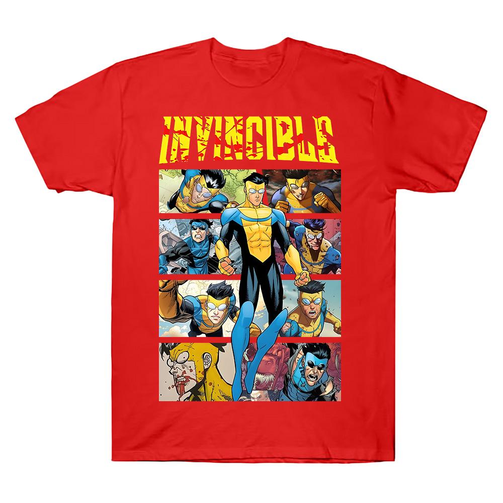 Neporazitelné tričko Neporazitelná značka Superhrdina Unisex tričko Omni-Man Neporazitelný bavlněné tričko Perfektní dárek pro milovníky komiksů Oblečení