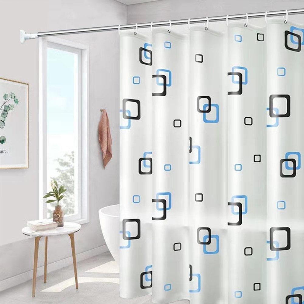 80x180cm Shower Curtain Waterproof Bathtub Partition Curtain Bathroom Curtain  Bathroom Decoration