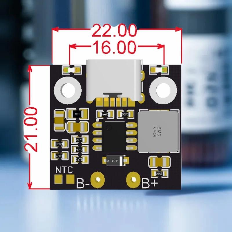 1S 2.8/3.6A Lithium Battery Charging Module Battery Charger Protection Board Power Supply Charging Indicator USB Charging Module
