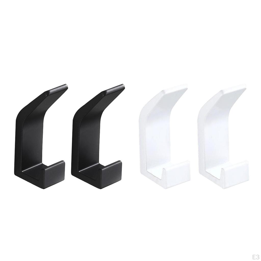 Pachet de 2 cârlige Umeraș de perete rezistent pentru agățat haină, pălărie, prosop, cârlig pentru robinet - montare pe suport pentru baie