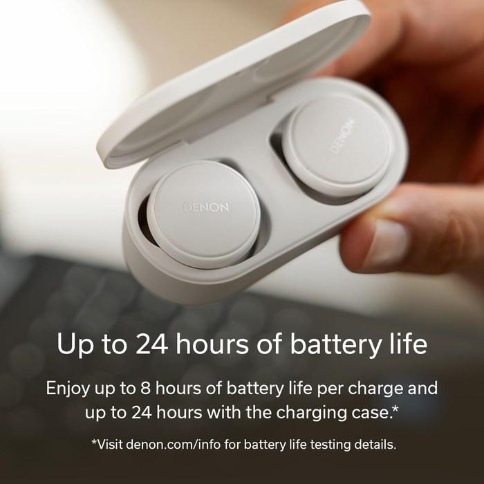 Denon PerL Pro AH-C15PL Wireless Earbuds (White)