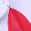 50Pcsdiy Jewelry Accessories Feather Big Floating Metal Clip Feather Swan Hair Jewelry Clothing Accessories Materials