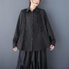 Long Sleeve Plus Size Cotton Vintage Shirts & Blouses for Blouse Casual Loose Spring Autumn Tops Women Button Up Shirt