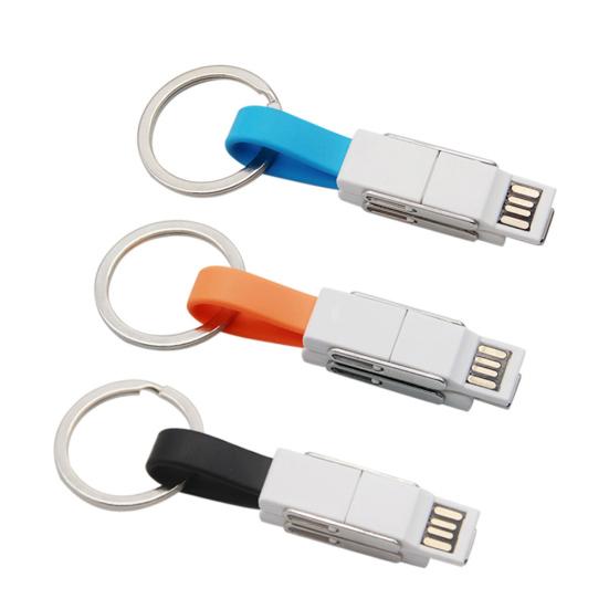 4 in 1 USB Dual Typ-C Magnetisches Micro Lade-Datenkabel für iPhone