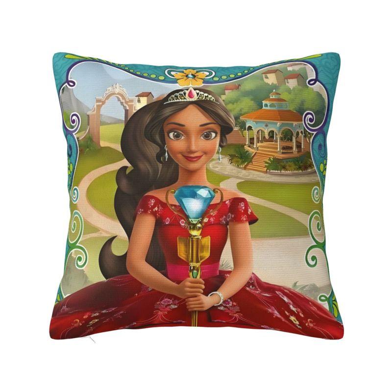 Пользовательская Аниме Елена из Авалора Дисней Наволочка Домашний Декор Роскошная Мультяшная Милая Подушка Декор Салон Квадратная Наволочка 12x12Inch