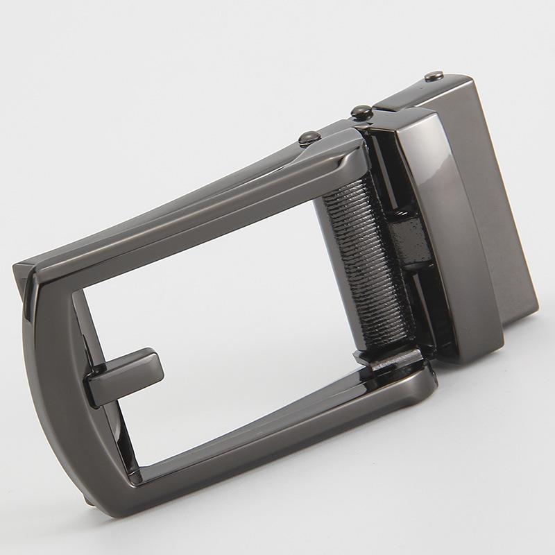 3.1 Clip Buckle Reverse Pull Automatic Buckle Head Zinc Alloy Belt Buckle Belt Head Belt Head System