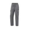 Anti-Five Series Simple Versatile Sports Straight-Leg Mid-Waist Drawstring Casual Pants Men Bottoms Smoke-Gray AKLV713-2