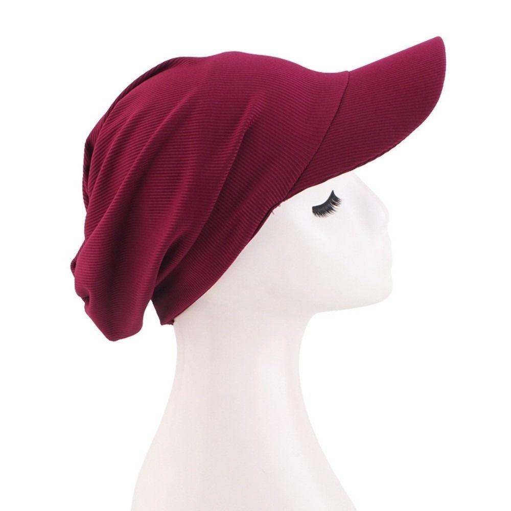 Lightweight Slouchy Visor Hat Breathable Brimmed Sun Hat Fashion Sun Protection Hat For Women