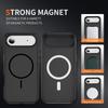 For iPhone Air Case Compatible with MagSafe 2.8mm PC+2.2mm TPU Shockproof Hybrid Phone Cover