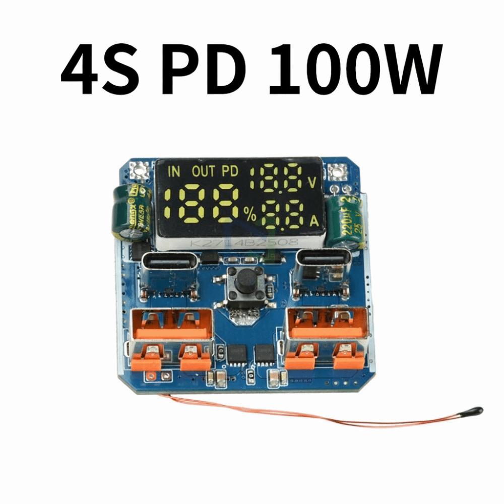 4S Konfiguration PD 100W Schnelllade-Modul Bidirektionales Schnellladen Powerbank-Anwendungen
