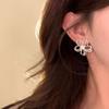 Flower Fragmented Dreams: Minimalist Metal Flower Stud Earrings for Women – Unique & Beautiful Spring Accessory.