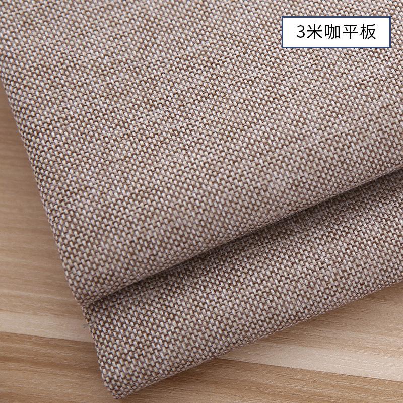 145x50cm Solid Color Coarse Flax Linen Fabric For Tablecloth Pillows Sofas Fabric Decorative Cloth Handmade DIY Cloth TJ21705