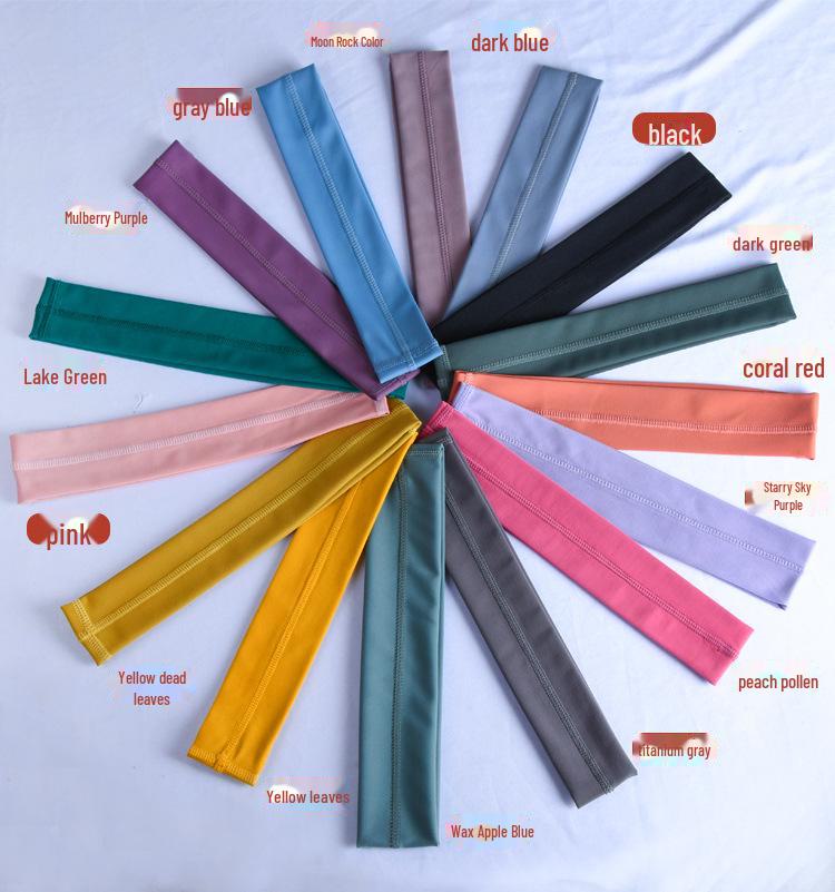 

Унисекс Повязка на голову для йоги и бега, впитывающая пот - Антиперспирант Фитнес Защита лба