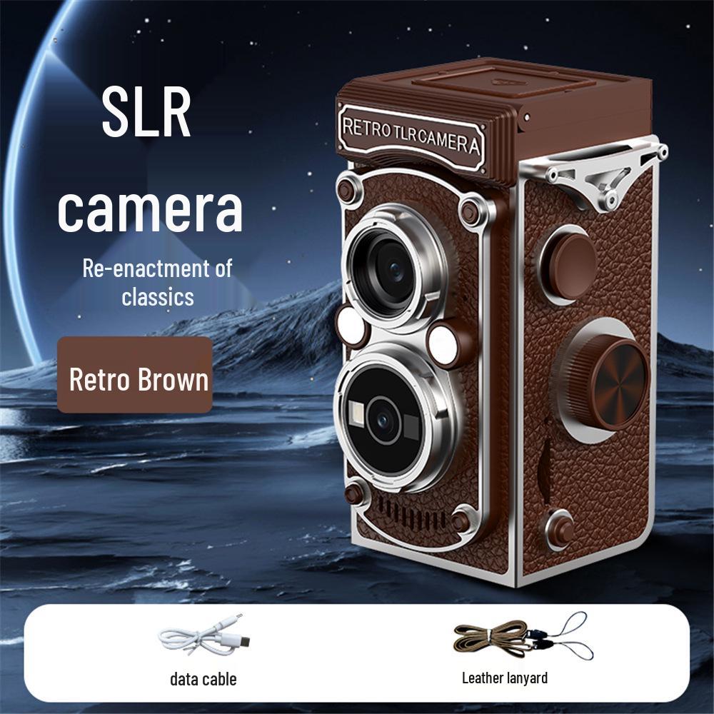 Retro Camera LK019: HD Digital Student Gift, Portable Pendant CCD for Travel