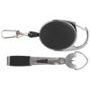 3 In 1 Stainless Steel and ABS Fishing Quick Knot Tying Line Clippers Tool with Keychain