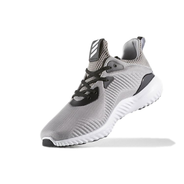 Adidas Alphabounce 1 Grey White Men Sneakers Black BW0540