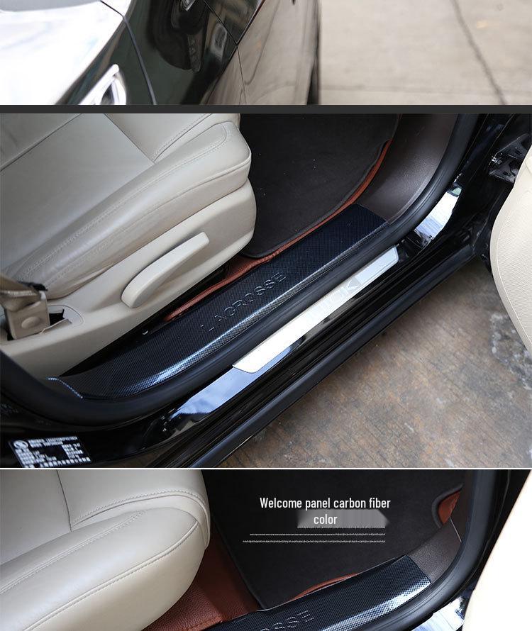 Inner Sill Strip & Rearview Mirror for Buick New Regal 13-15 Models - Modification Kit