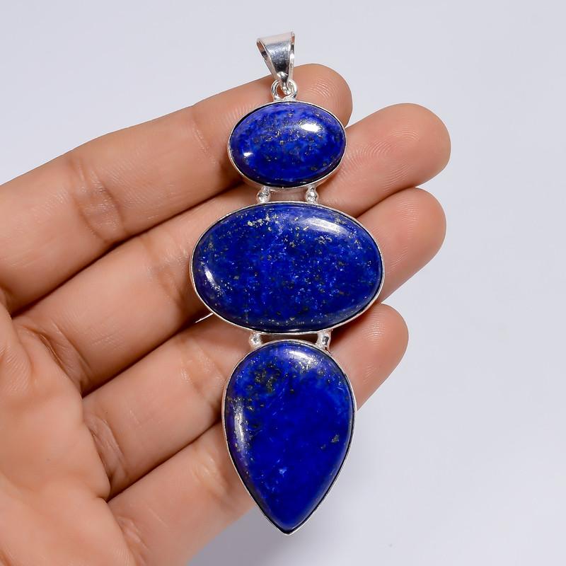 

Sterling Silver Beaded Pendant for Him or Her with Adjustable Closure and Minimalist Style 7-8