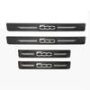 Car Sticker Carbon Fiber Decorative Strip Car Door Sill For Fiat Abarth 500 Abarth 124 Abarth 595 Car