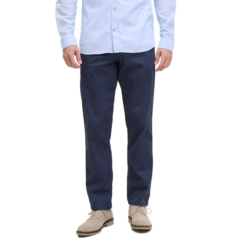 Jack-and-Jones Chino Pants Mid-rise Zipper Unisex