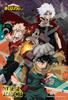 Jigsaw Puzzle Featuring Characters from the TV Anime Hero Izuku Katsuki and Tomura Shigaraki 300-piece "My Academia" Midoriya, Bakugo, (300-3097)