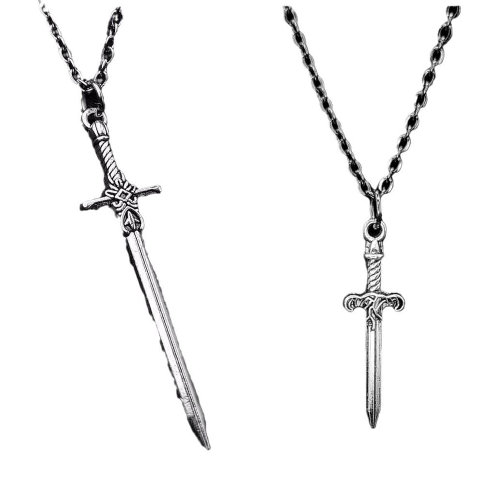 Fashion Alloy Cross Pendant Necklace With Geometric Design For Men And Women