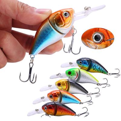 Fishing Lure Baits Topwater CrankBait Minnow Lures for Bass Saltwater Freshwater Fishing