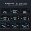 Universal Car HUD with Beidou GPS, Speed Alarm & Mileage Display